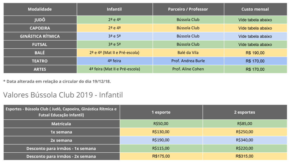 Cópia de GradeHoraria_Atividades Complementares INFANTIL 2019